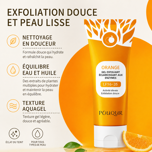 Gel exfoliant à l'Orange